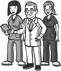 Doctors and nurses